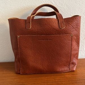 New Medium crossbody reddish brown Portland leather goods no zipper Sedona?
